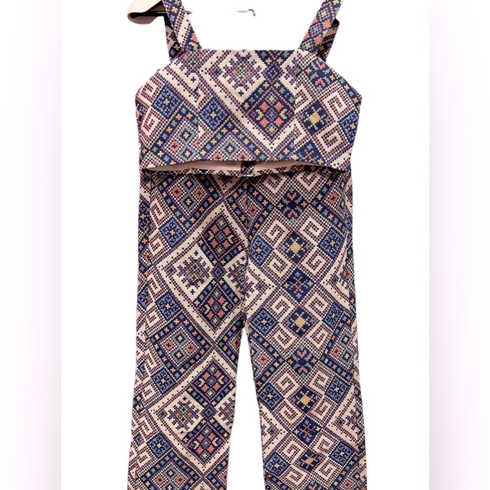 NWT love and harmony crop top set LARGE